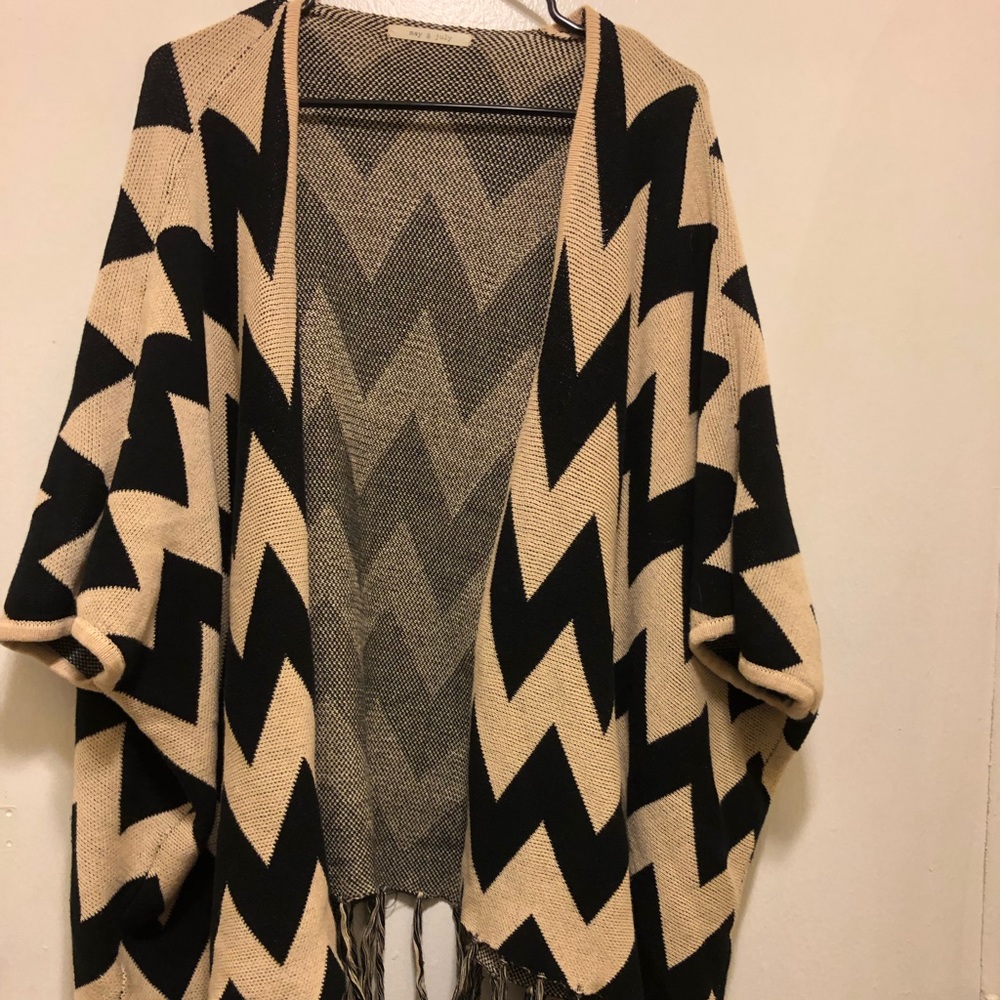 Shawl sweater!
